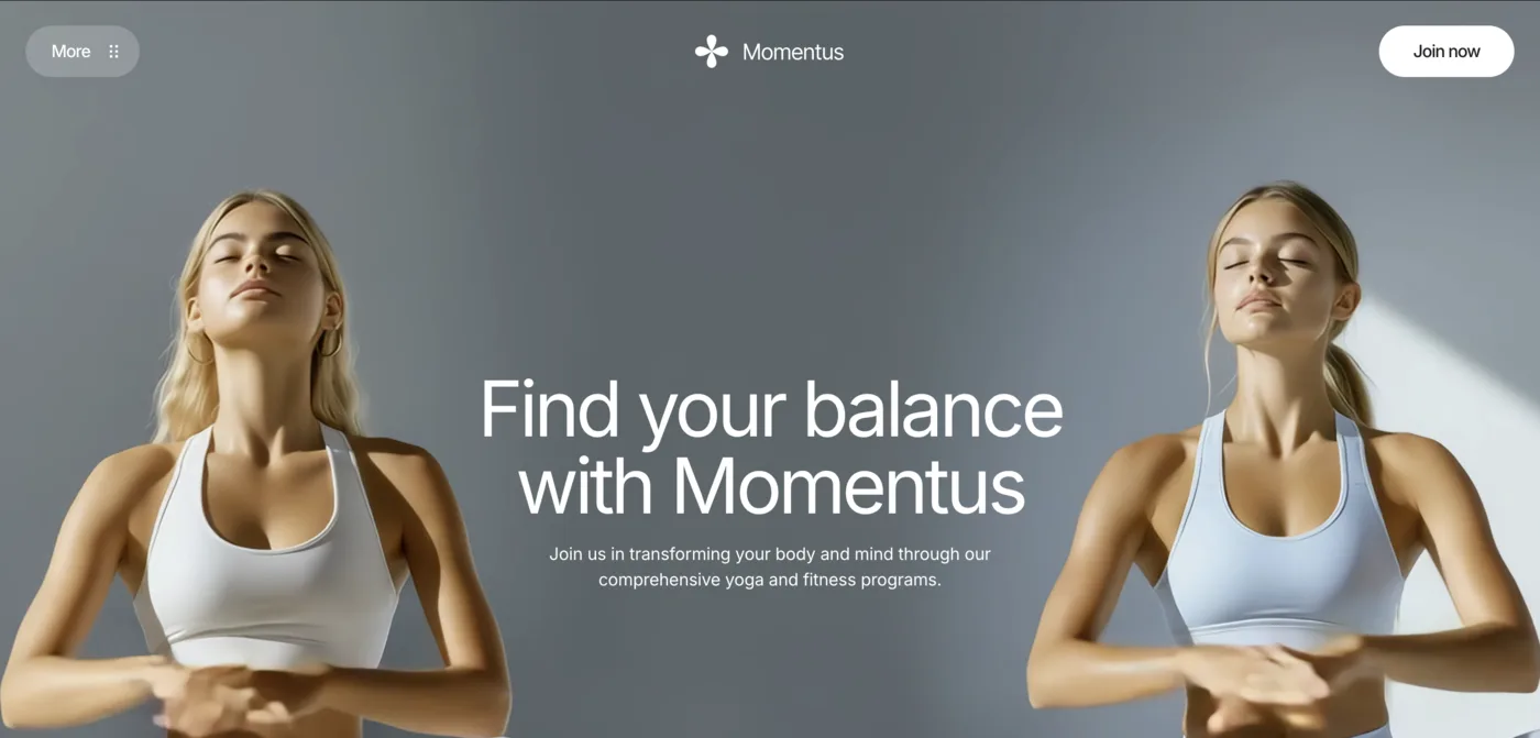 Momentus — Yoga y fitness